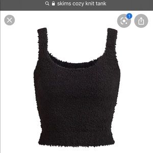 Skims cozy knit tank brand new in bag